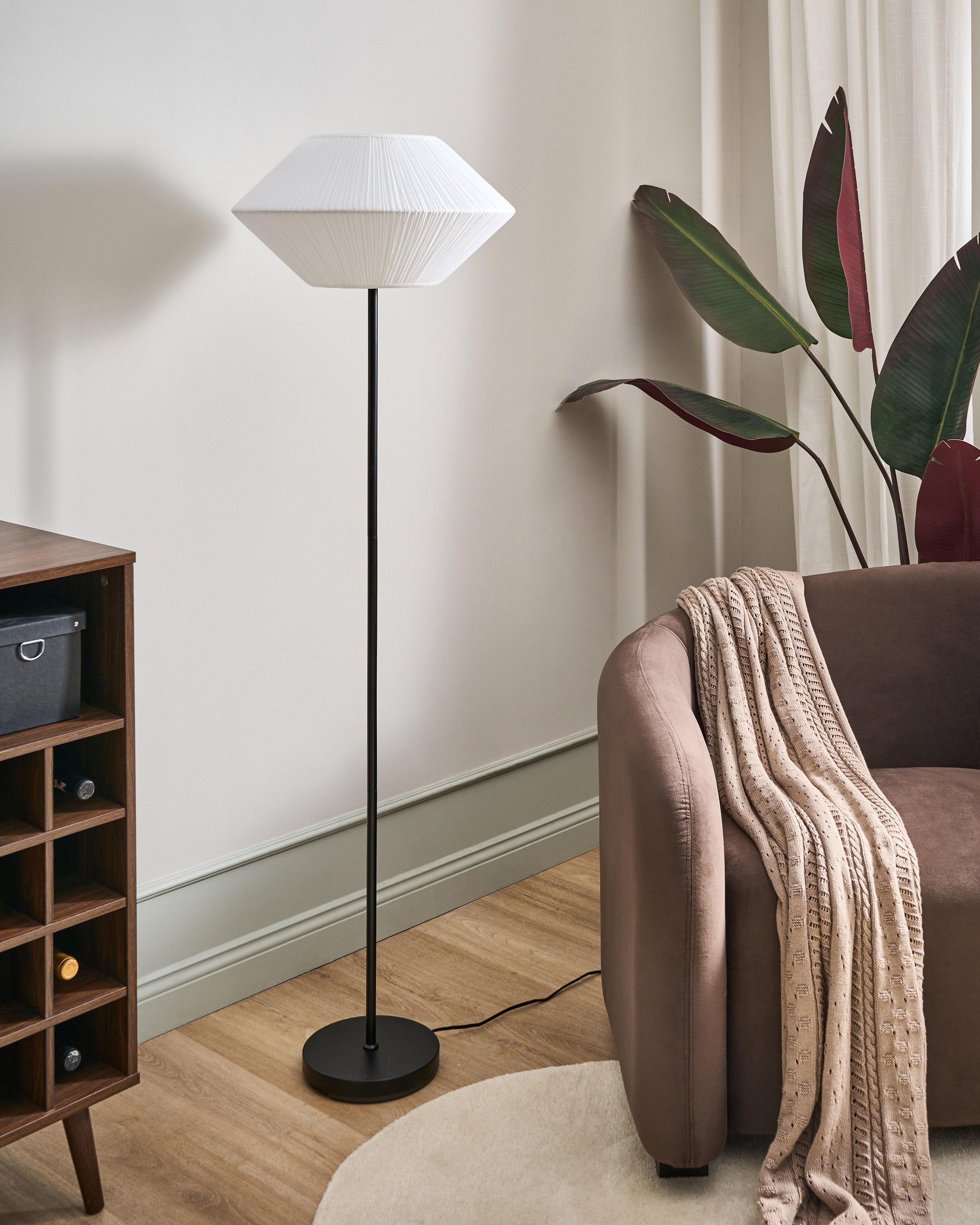  Floor Lamp MAKETSI Metal Black