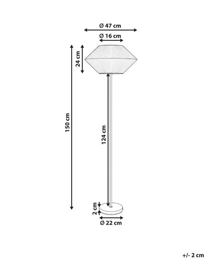 Floor Lamp MAKETSI Metal Black
