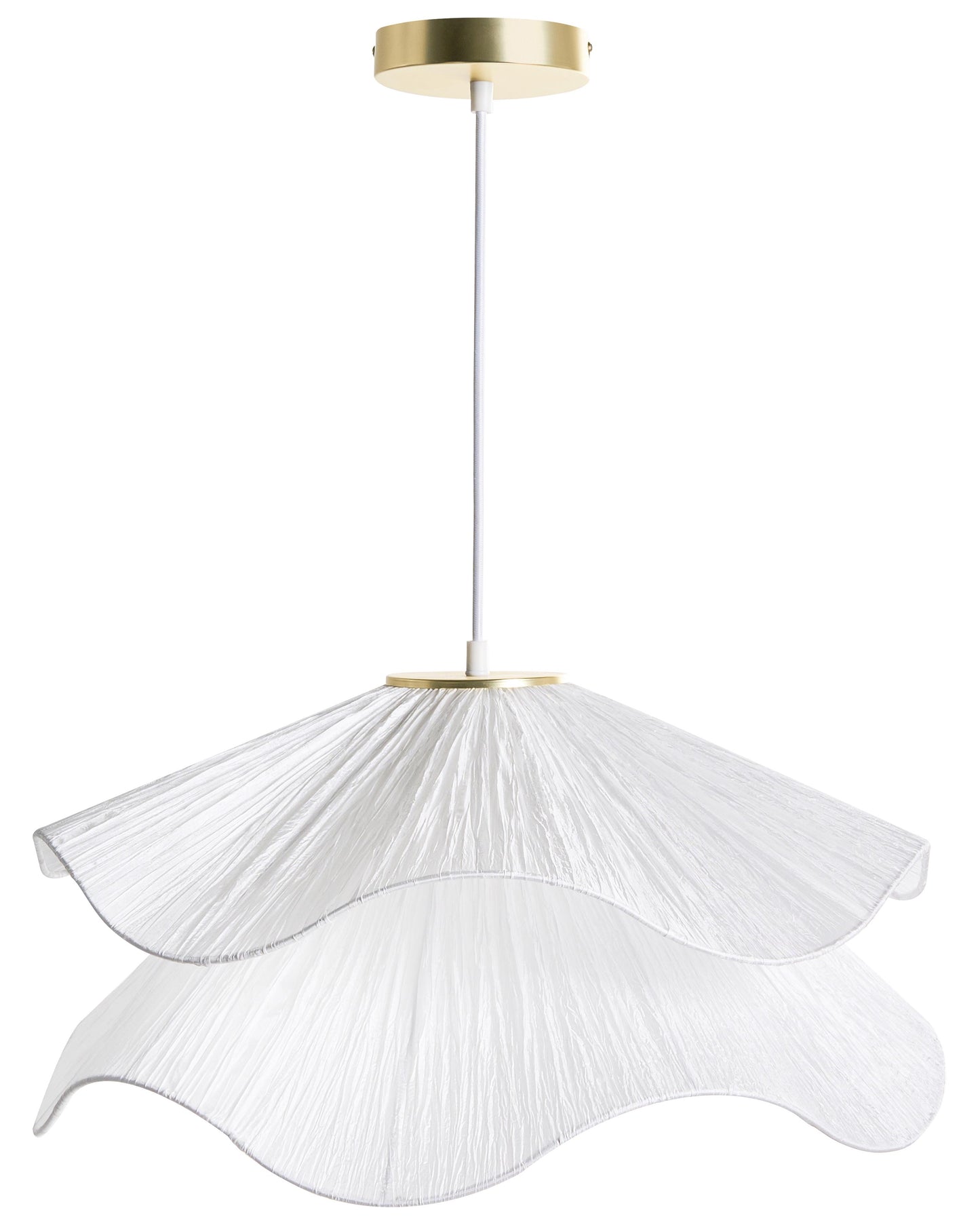  Pendant Lamp PUNGWE Fabric White