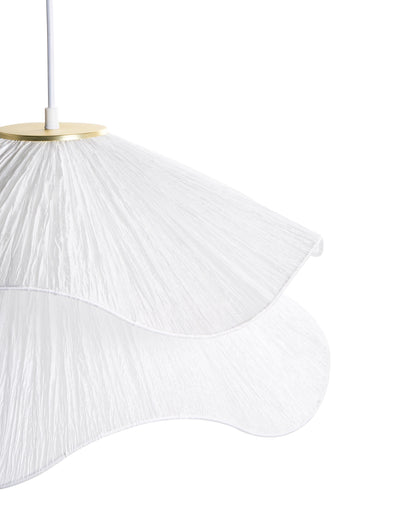  Pendant Lamp PUNGWE Fabric White