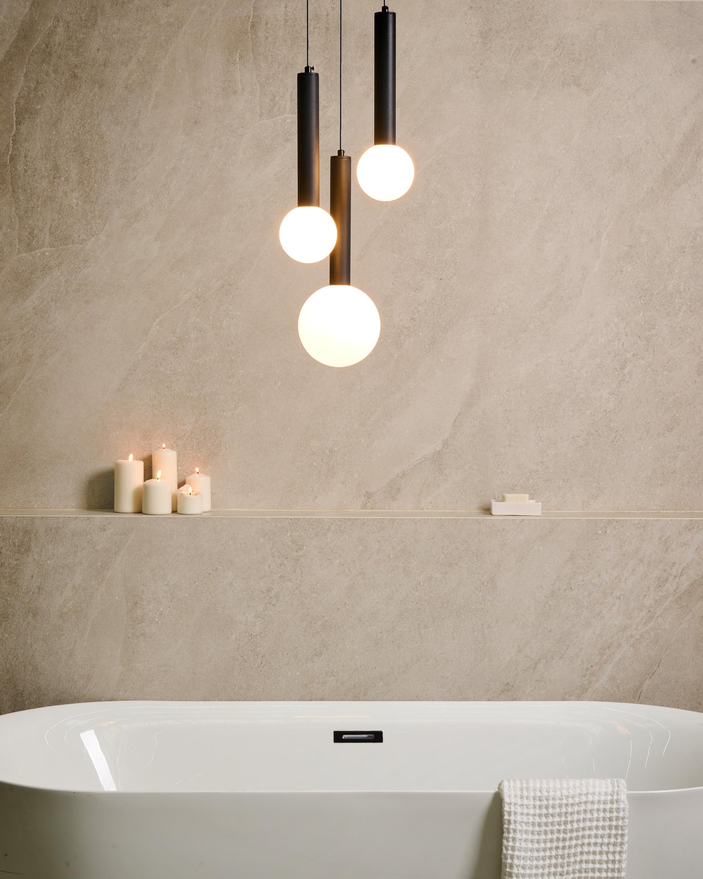  Pendant Lamp BOUES Metal Black