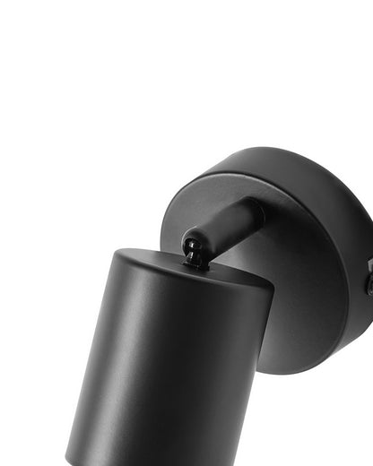  Set Of 2 Wall Lamps NYANDO Metal Black