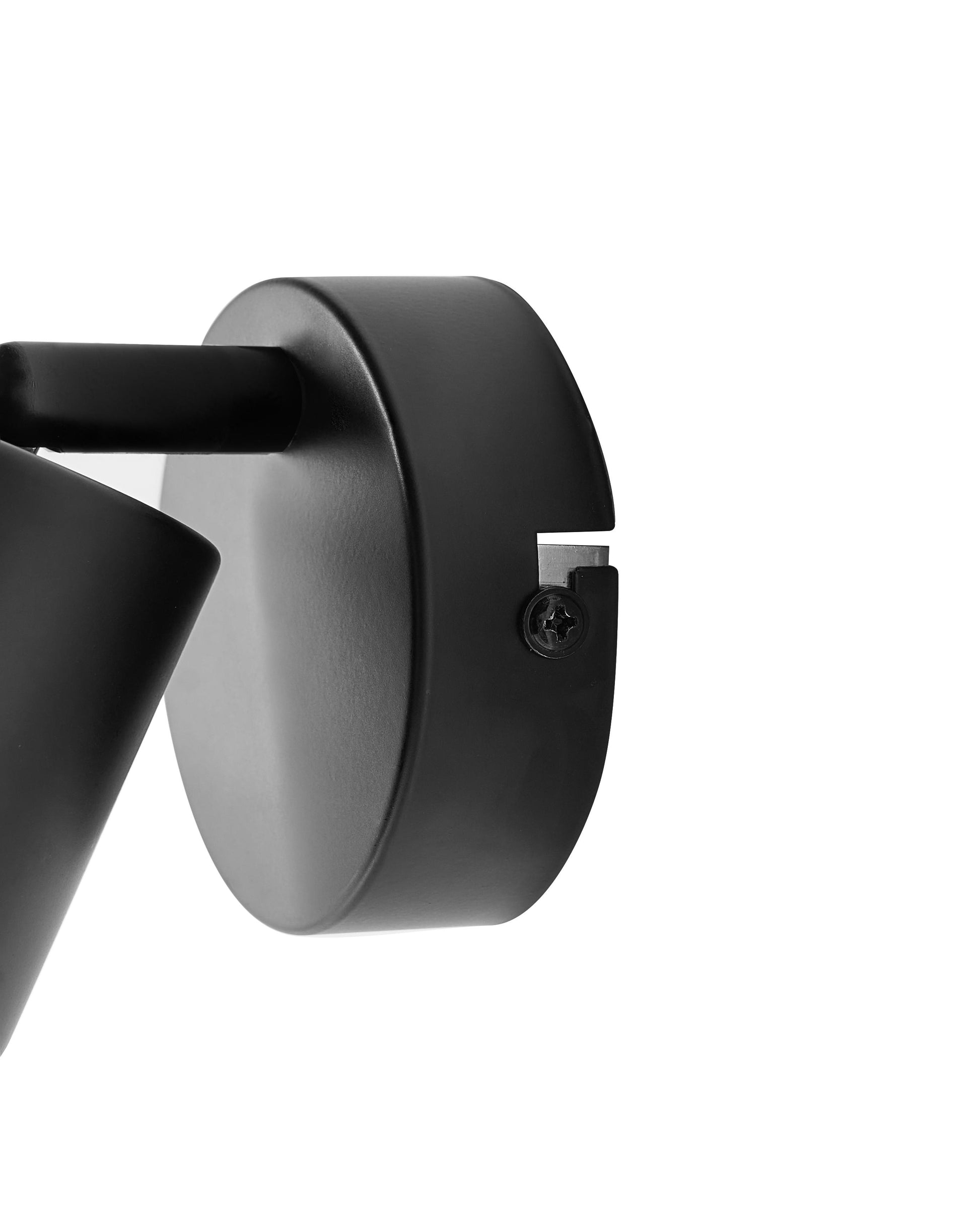  Set Of 2 Wall Lamps NYANDO Metal Black