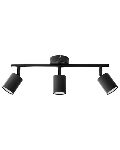  3 Light Spotlight NYANDO Metal Black