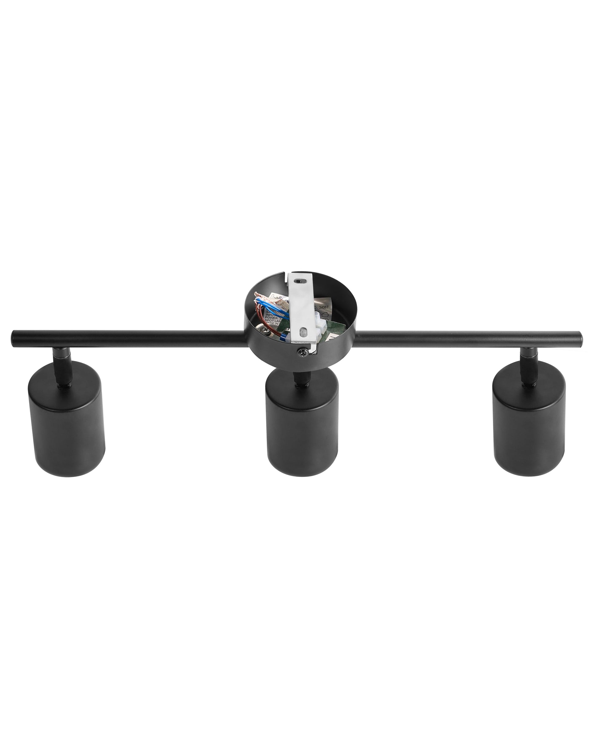  3 Light Spotlight NYANDO Metal Black