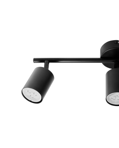  3 Light Spotlight NYANDO Metal Black