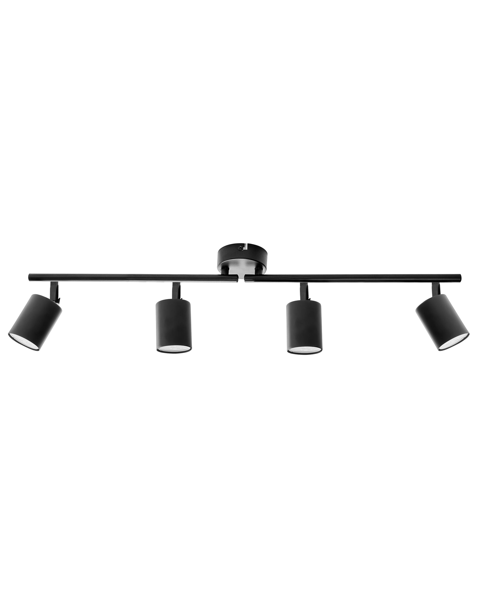  4 Light Spotlight NYANDO Metal Black