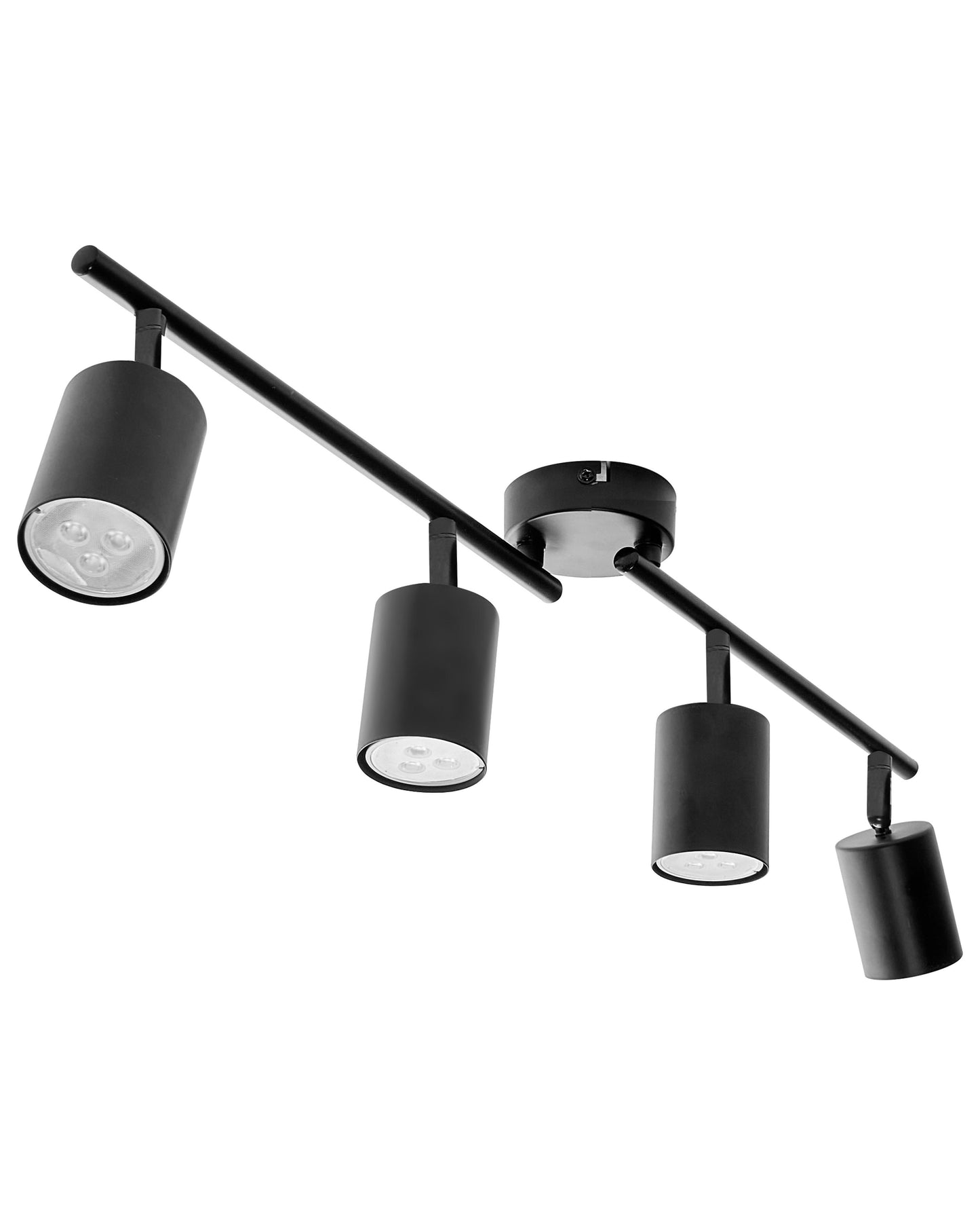  4 Light Spotlight NYANDO Metal Black