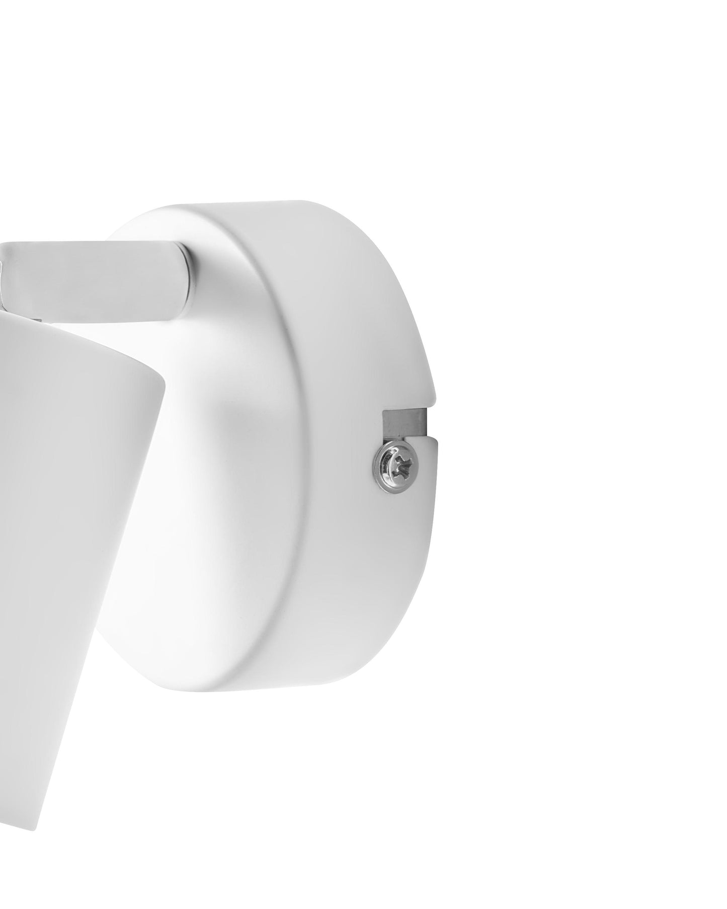 Set Of 2 Wall Lamps NYANDO Metal White