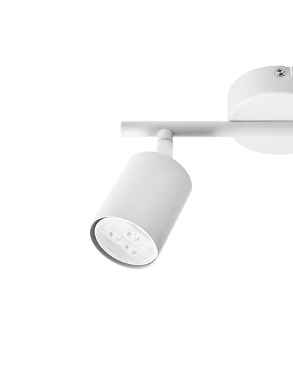  2 Light Spotlight NYANDO Metal White