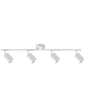  4 Light Spotlight NYANDO Metal White