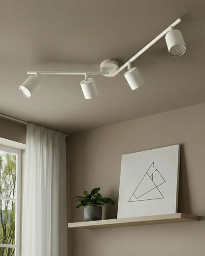  4 Light Spotlight NYANDO Metal White