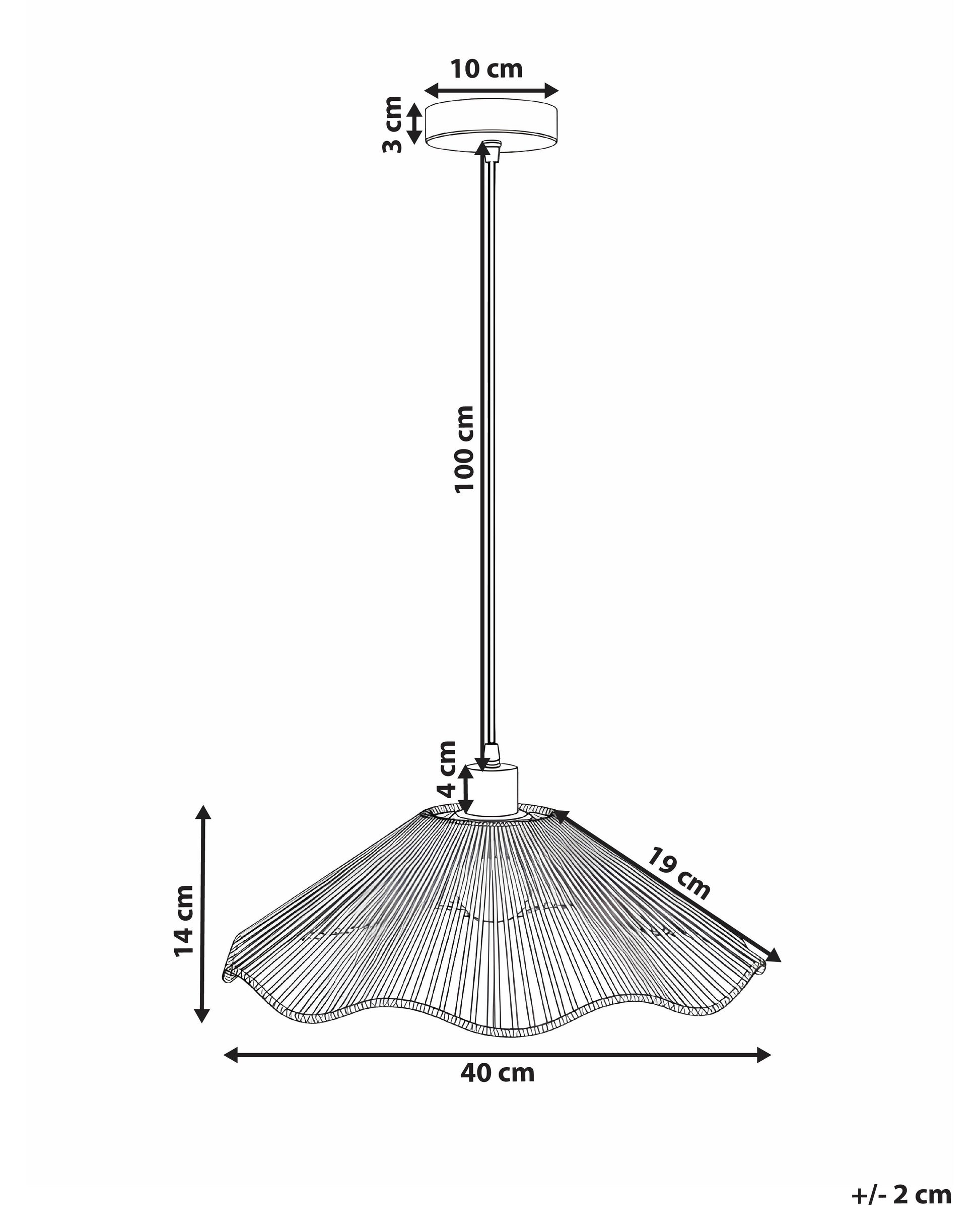  Pendant Lamp MIGORI Paper Natural