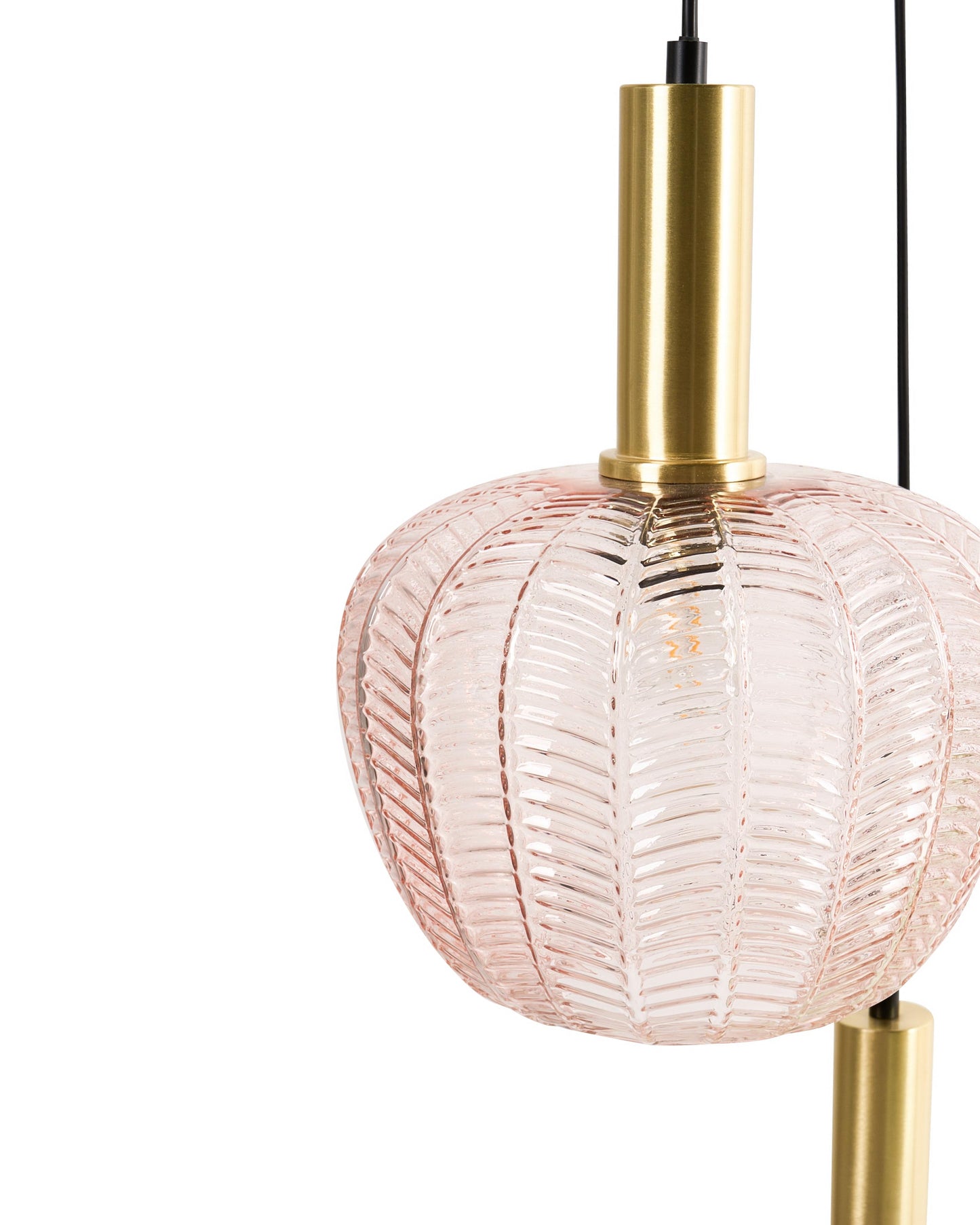  Pendant Lamp NJORO Glass Multicolour