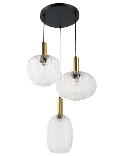  Pendant Lamp NJORO Glass Transparent