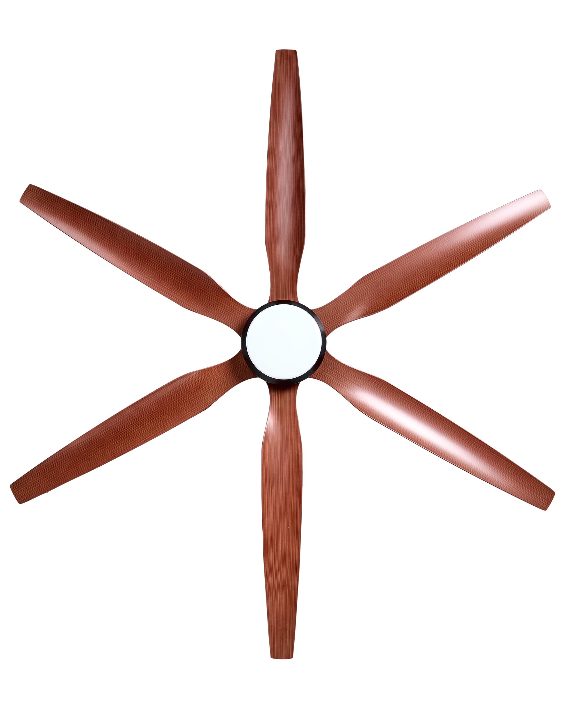  Ceiling Fan With Light VERDURE With Remote LED Brown