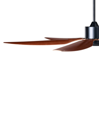  Ceiling Fan With Light VERDURE With Remote LED Brown
