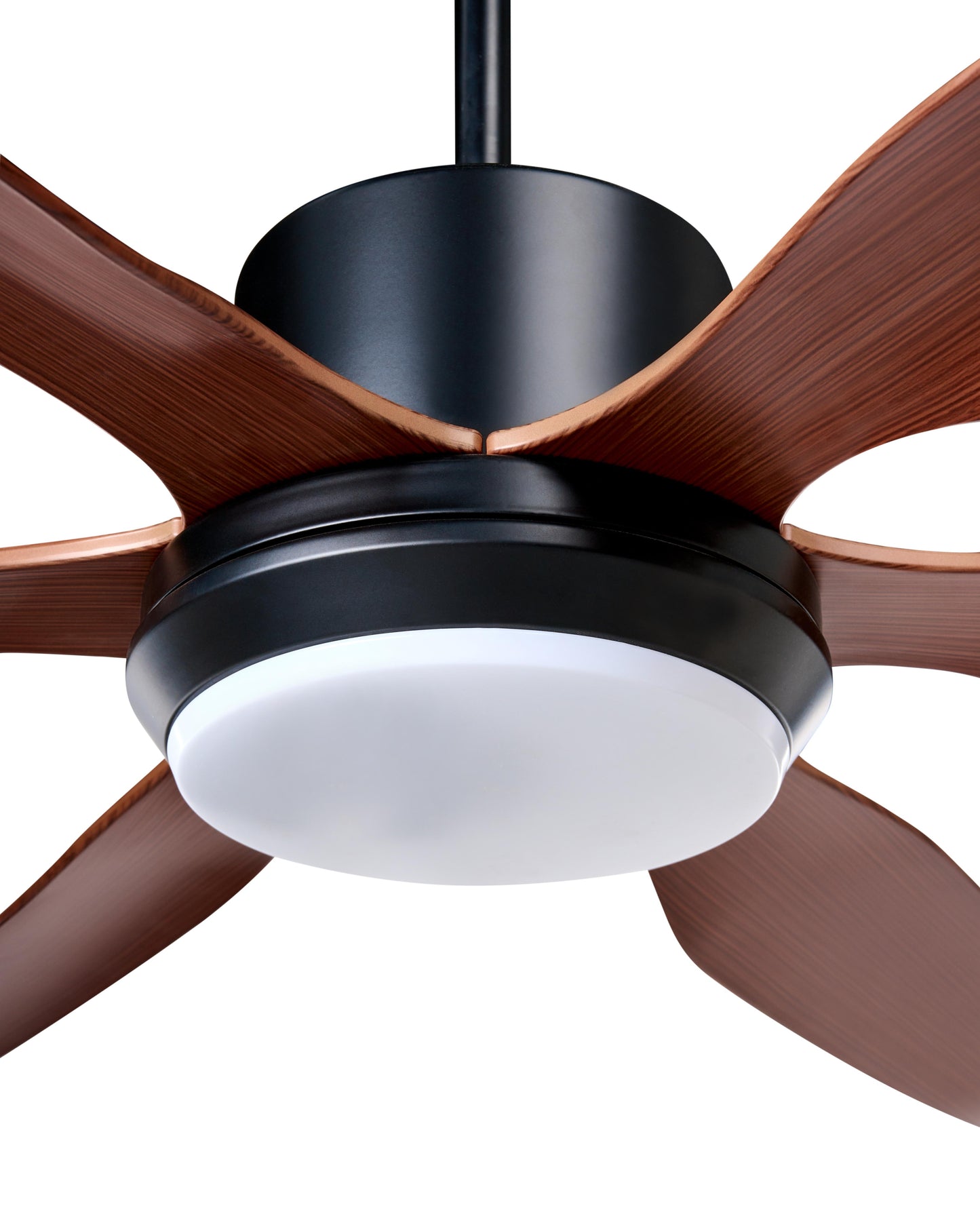  Ceiling Fan With Light VERDURE With Remote LED Brown