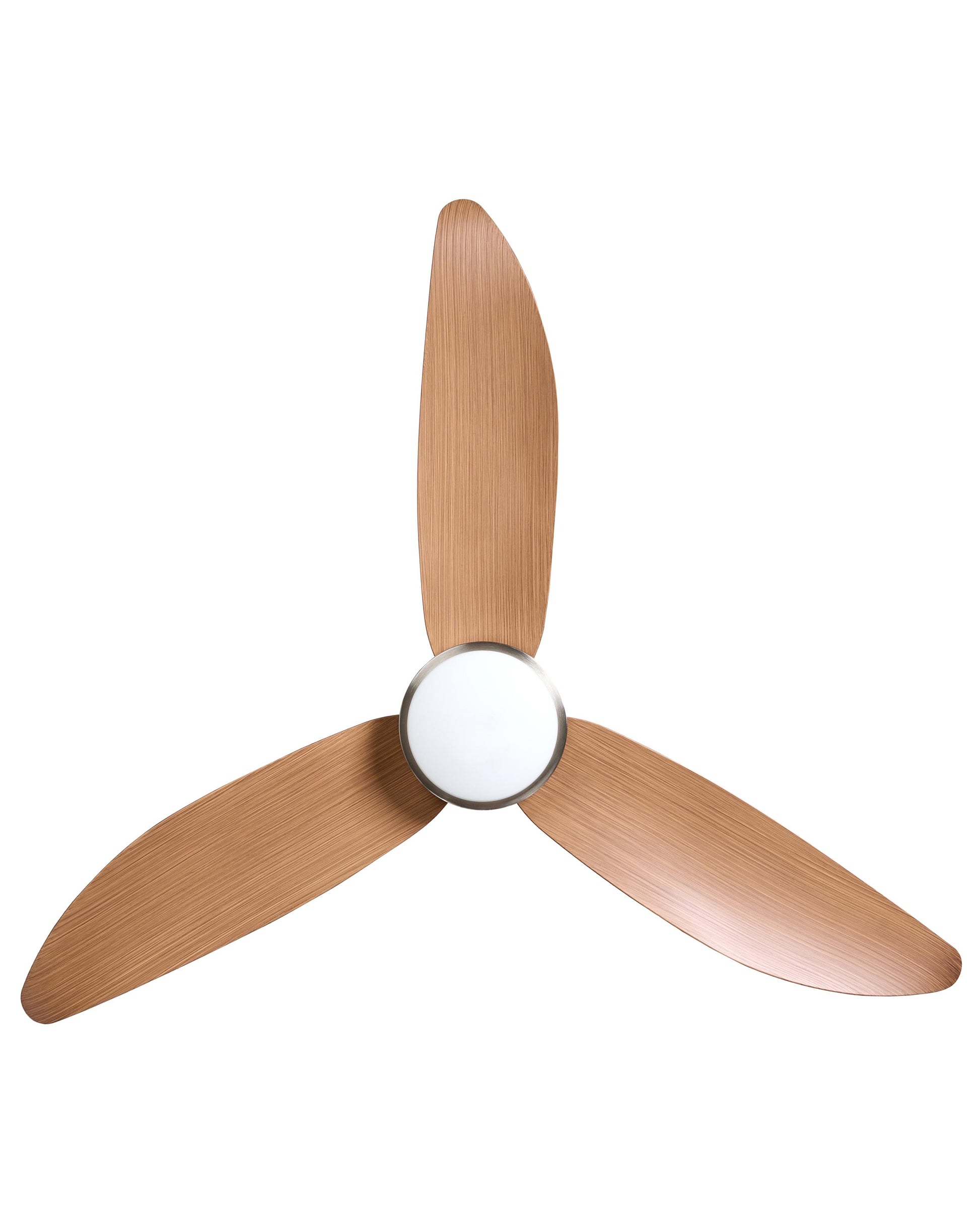  Ceiling Fan With Light MAHAUT With Remote LED Light Brown