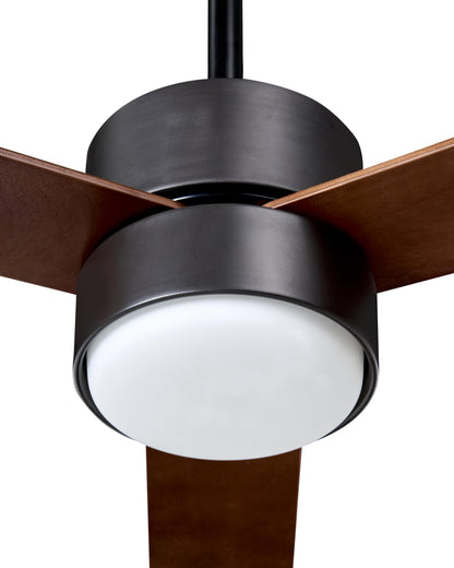  Ceiling Fan With Light JEREMY With Remote LED Brown