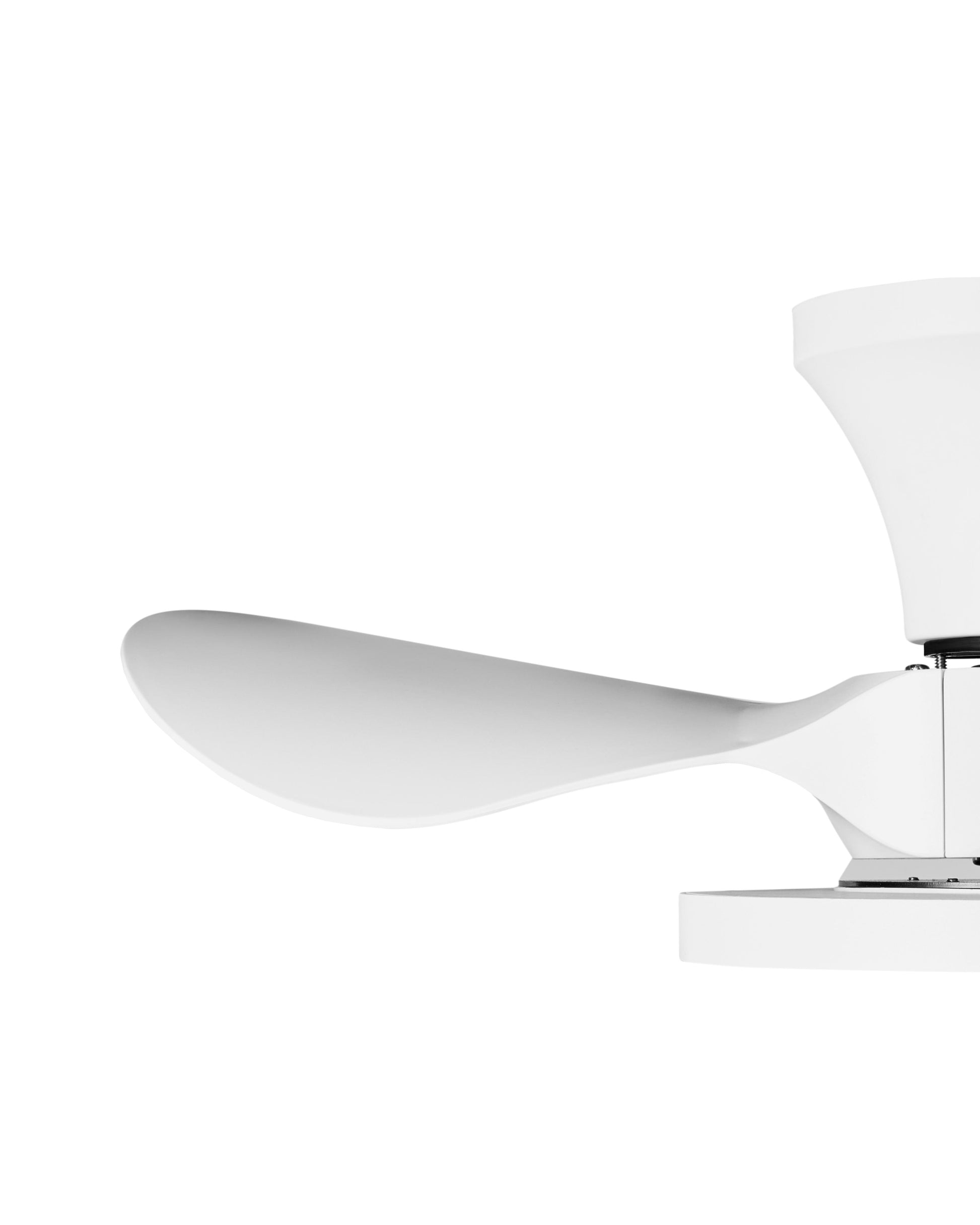  Ceiling Fan With Light PUNTI With Remote LED White