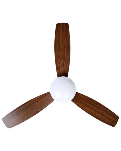  Ceiling Fan With Light MANSALA With Remote LED Dark Brown