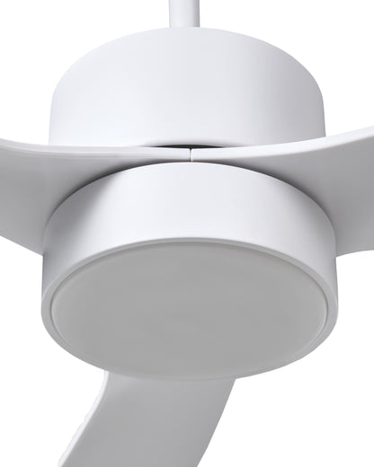  Ceiling Fan With Light PRASLIN With Remote LED White