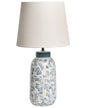  Table Lamp LEMPA Ceramic White/ Blue