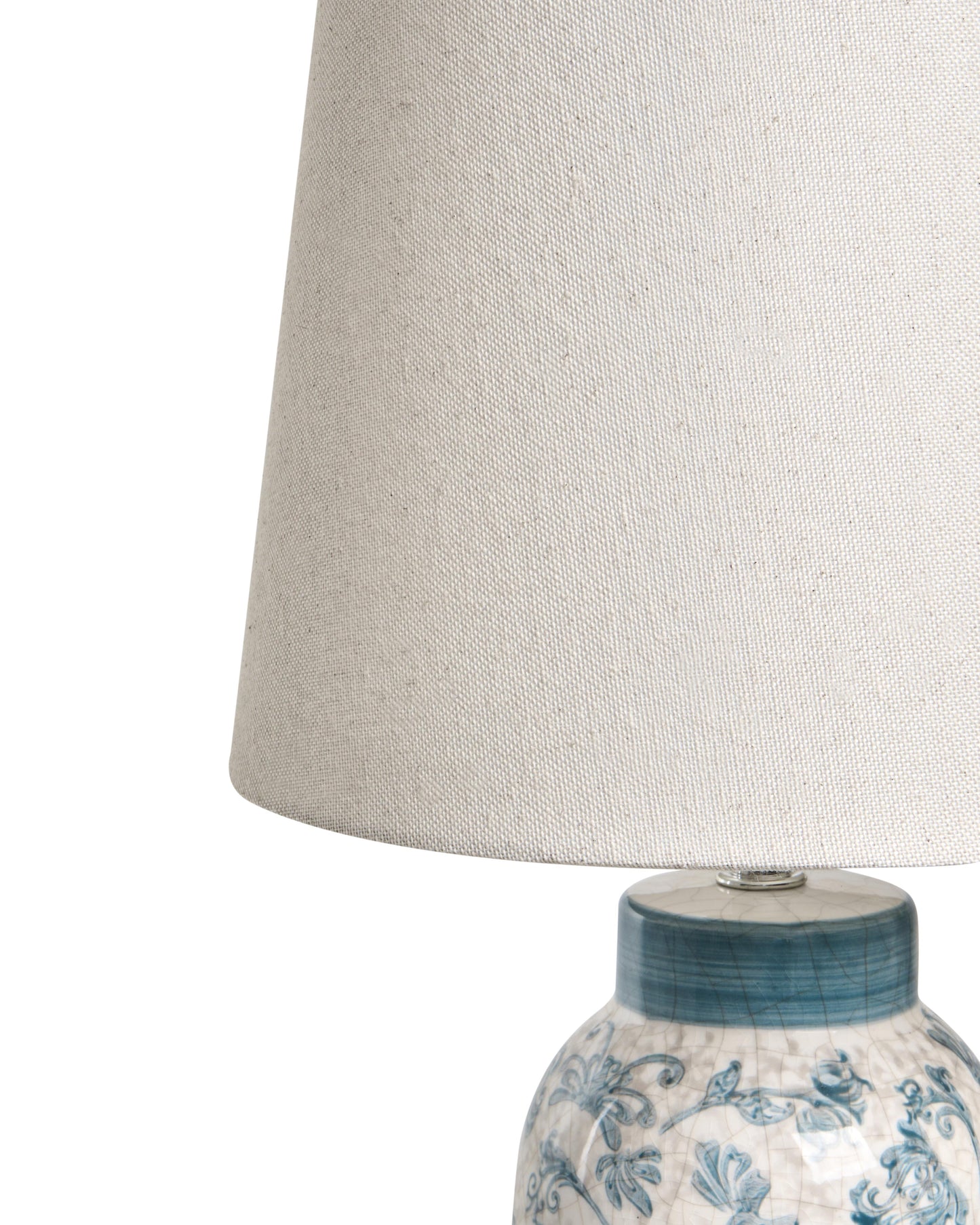 Table Lamp LEMPA Ceramic White/ Blue