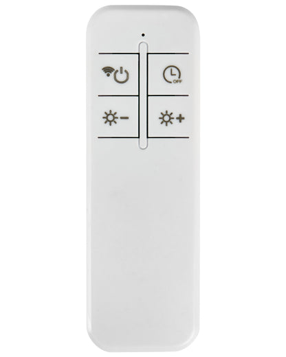  LED Pendant Lamp KHUTTI With Dimmer Metal White