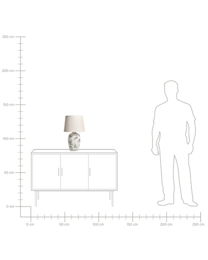  Table Lamp JINNY Ceramic White