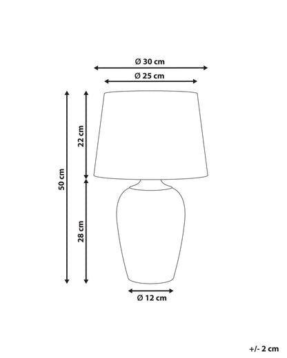  Table Lamp JINNY Ceramic White
