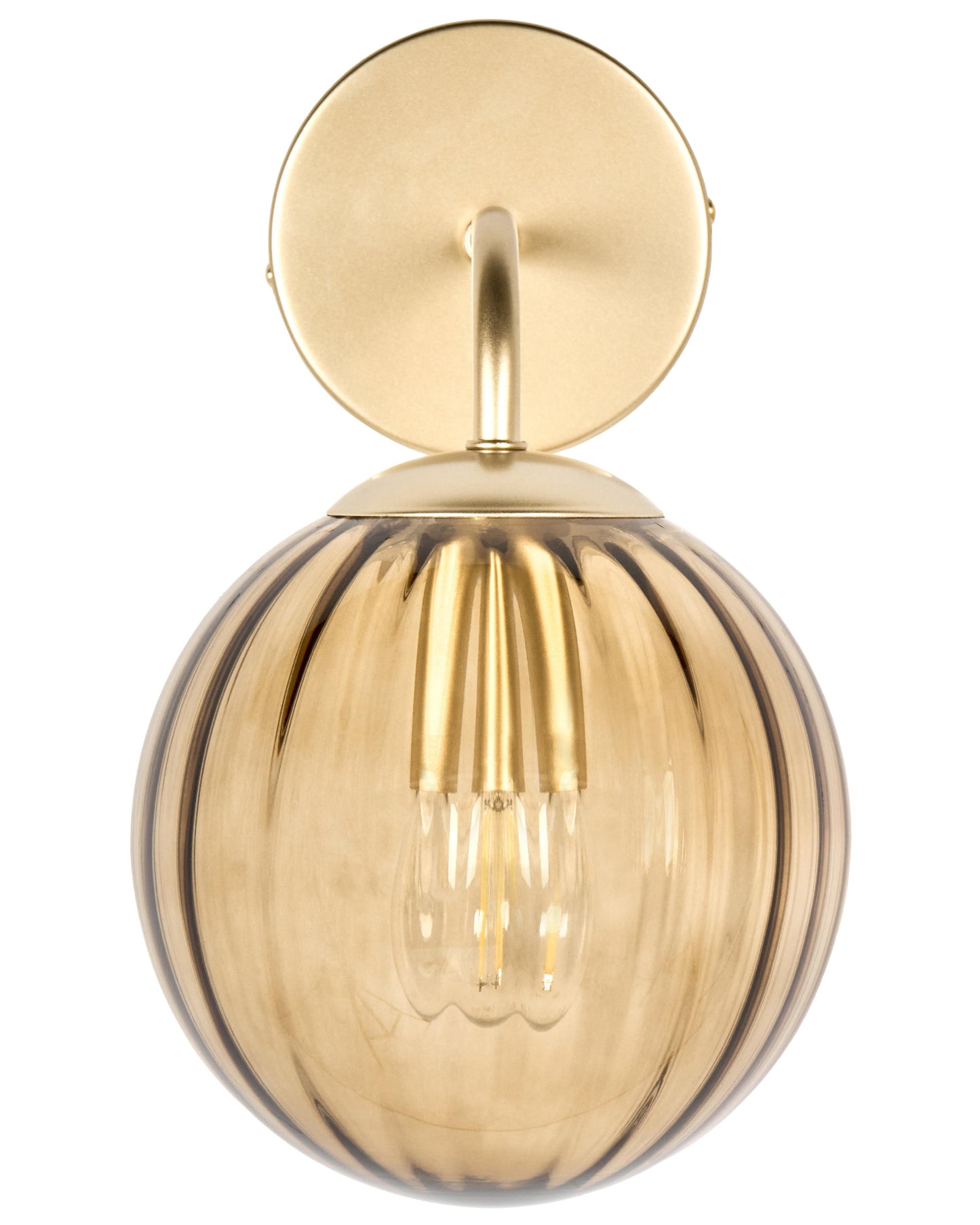  Wall Lamp BOOMI Glass Dark Brown