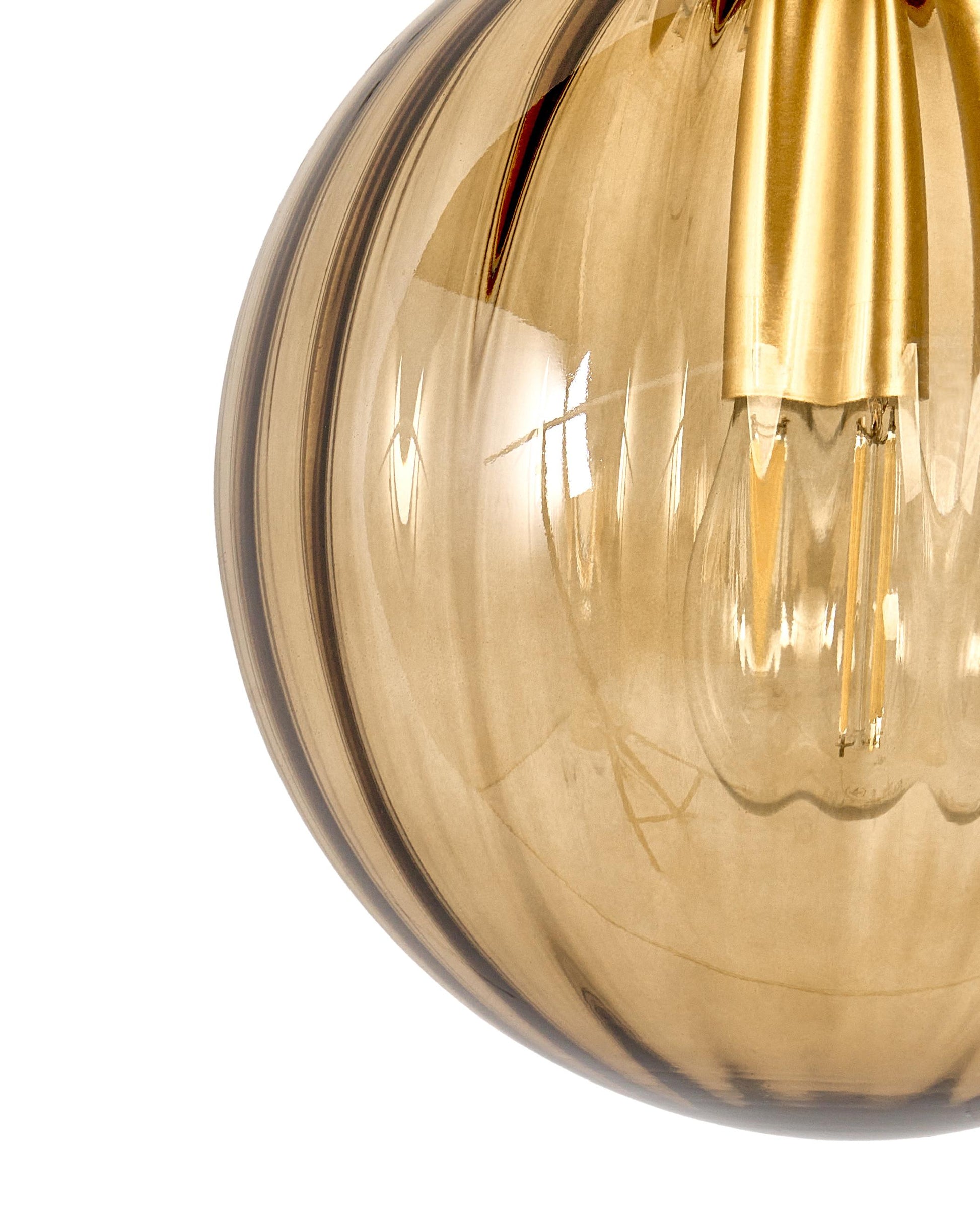  Wall Lamp BOOMI Glass Dark Brown