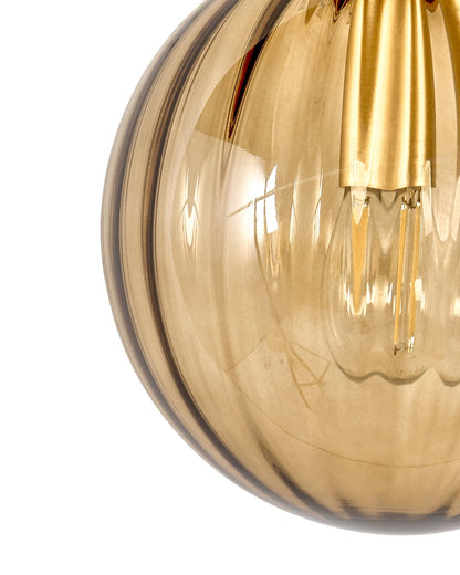  Wall Lamp BOOMI Glass Dark Brown