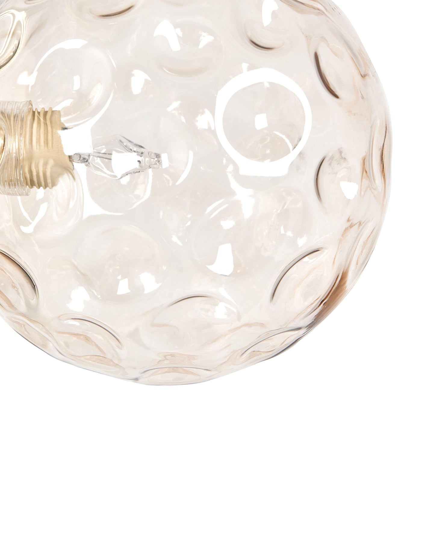  Floor Lamp ANADYR Glass Beige