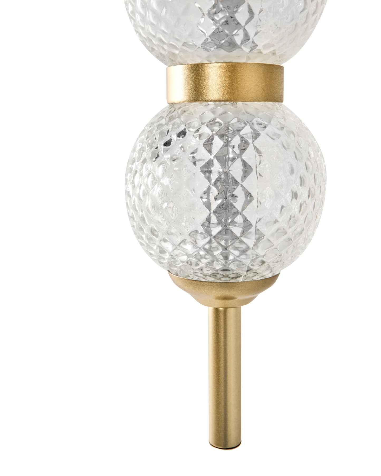  LED Wall Lamp ARAS Glass Gold
