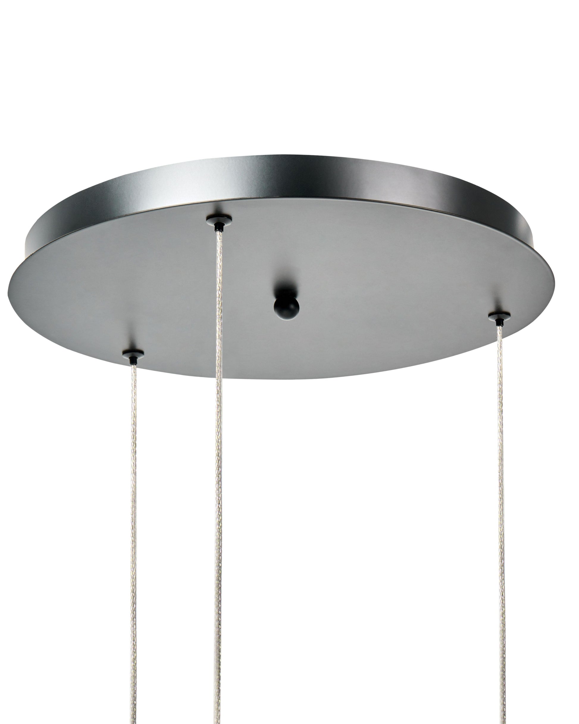  3 Light Pendant Lamp SORA LED Glass Gold