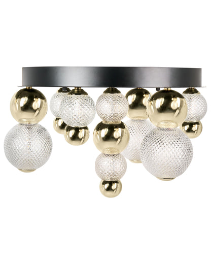  LED Ceiling Lamp SORA Glass Gold