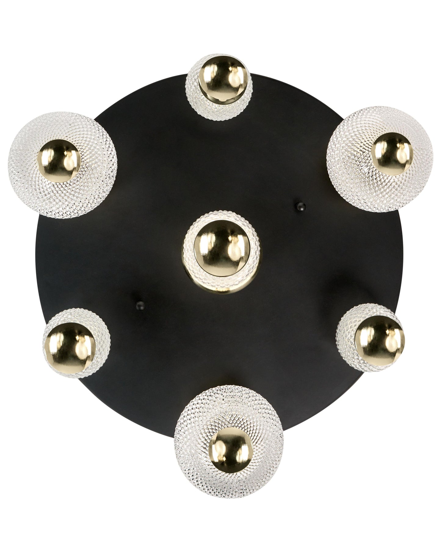  LED Ceiling Lamp SORA Glass Gold