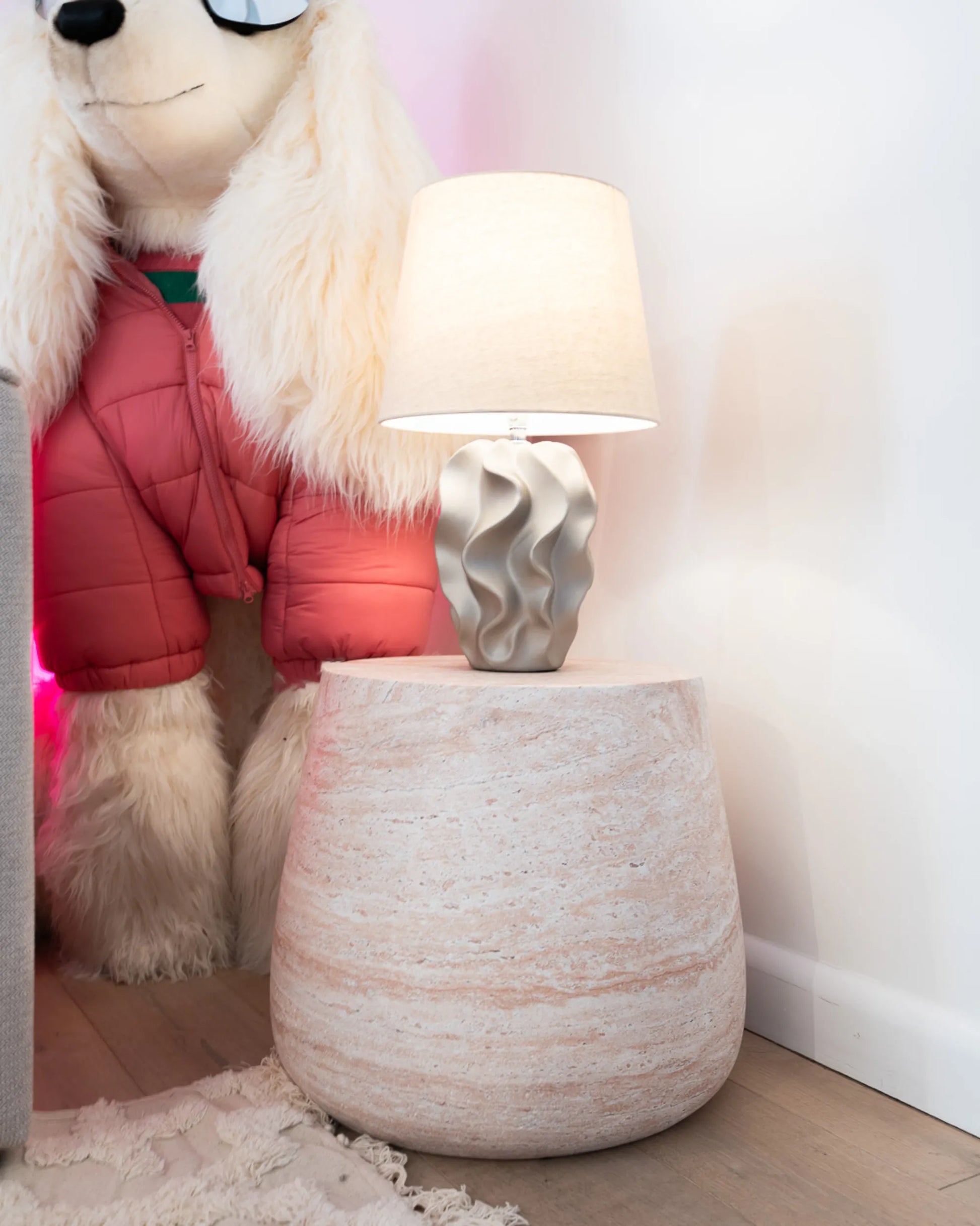  Table Lamp ALLIKA Ceramic Gold
