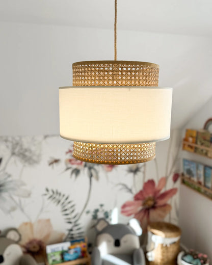  Pendant Lamp YUMURI Rattan Light Beige
