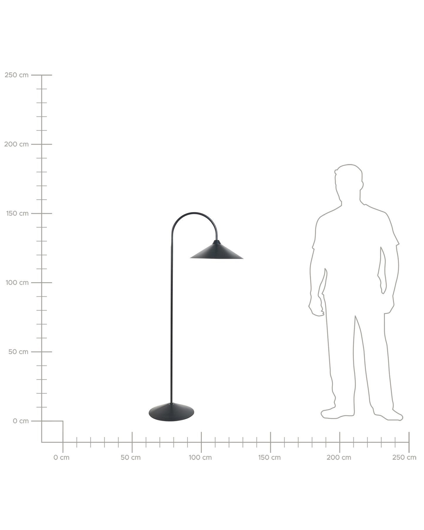  Floor Lamp SAVEGRE Metal Black