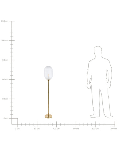  Floor Lamp PORTERO Metal Gold