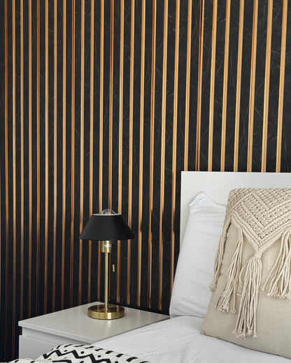  Table Lamp CAPARO Metal Black/ Gold