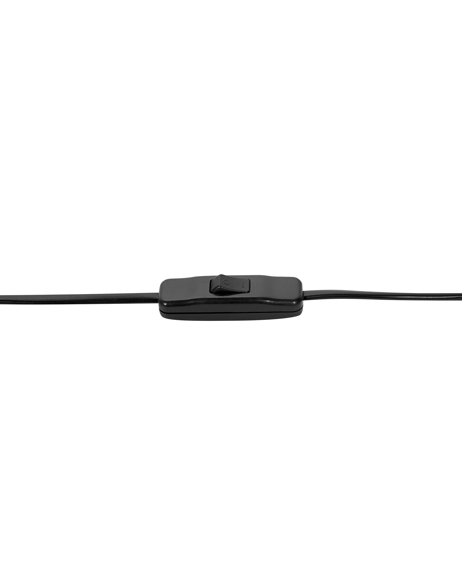  Table Lamp ABENS Wood Black