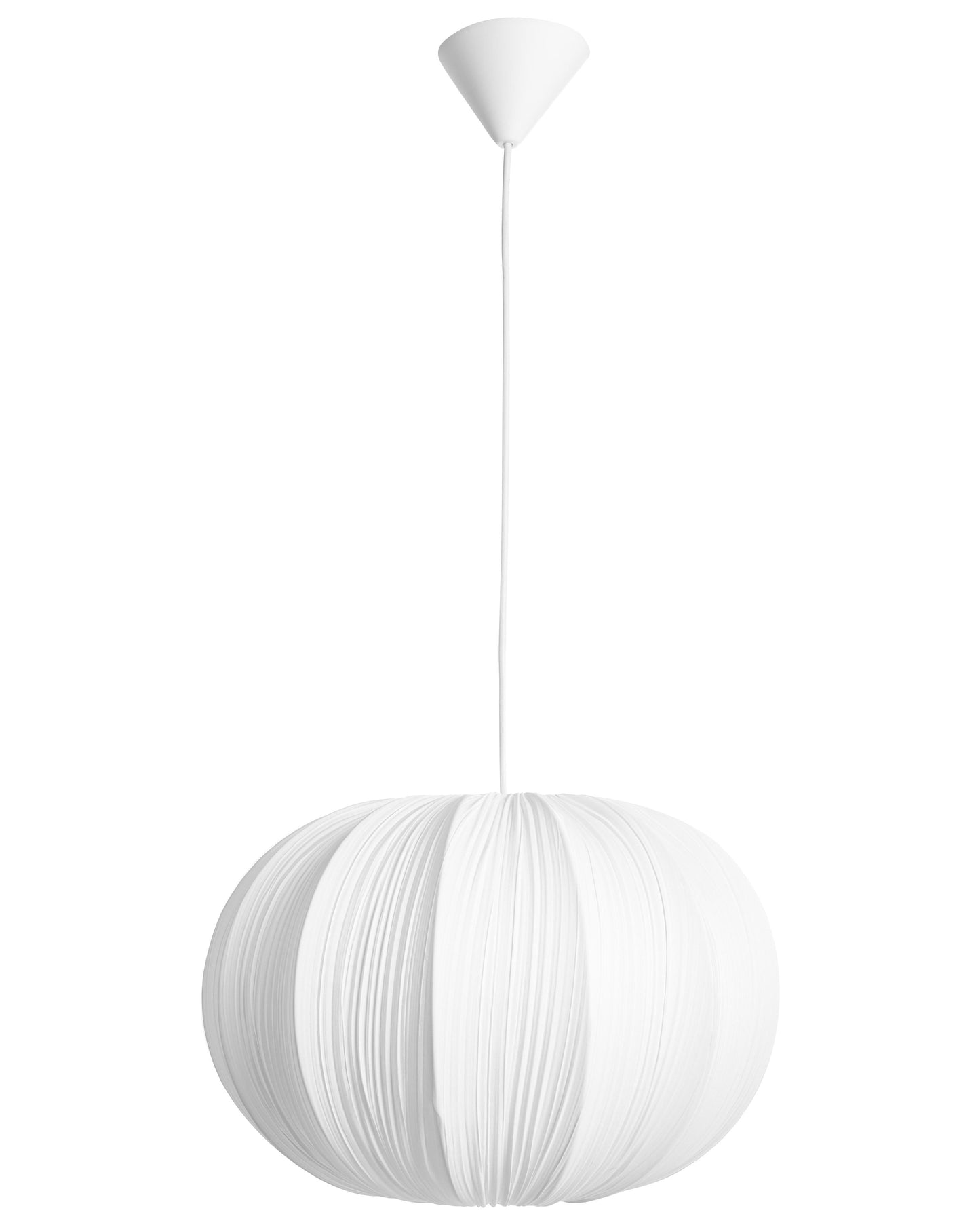  Pendant Lamp OKER Fabric White