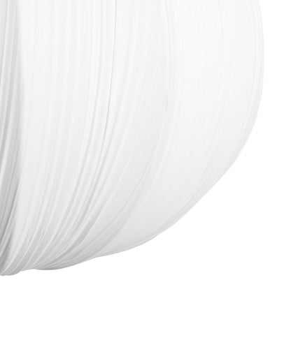  Pendant Lamp OKER Fabric White