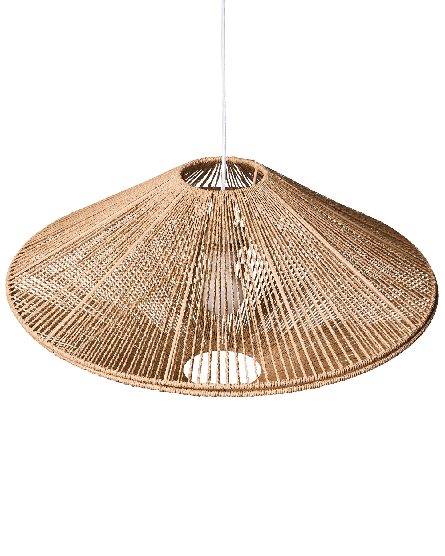  Pendant Lamp CAVES Paper Rope Natural