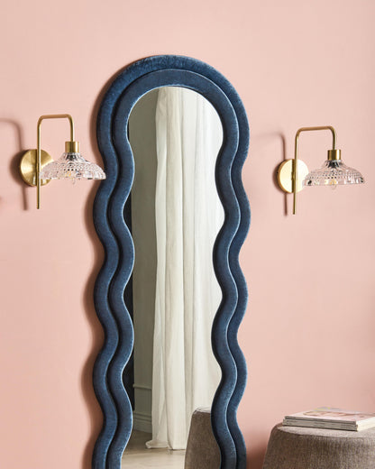  Set Of 2 Wall Lamps MOLINO Metal Gold